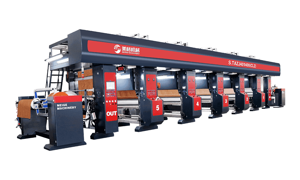 S.TAZJ401400 (CLZ) 4-Foot Medium-High Speed ELS-Type Gravure Printing Machine for Engineered Wood Decorative Paper