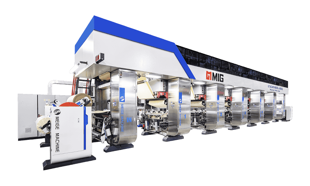 Super Large Diameter Gravure Printing Machine with 900mm Repeat for Decorative Paper